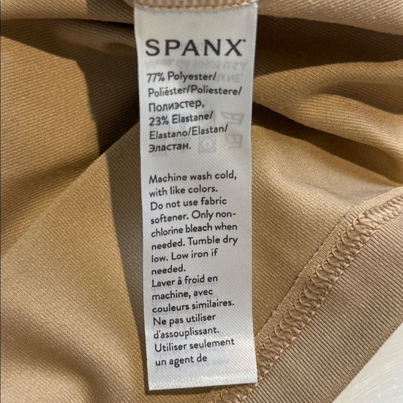 SPANX Hollywood Socialight Cami Full Slip Natural Size Large - Picture 5 of 6